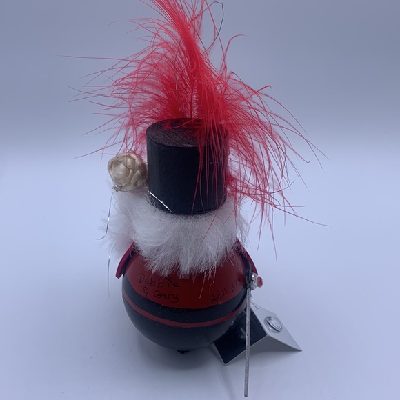 Handmade Kitsch Nut Cracker Ballet Toy Soldier Lightbulb Christmas Tree Ornament - Picture 4 of 8